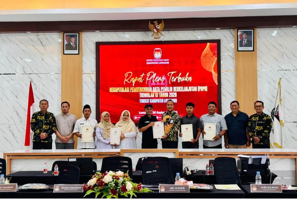 Rapat Rekapitulasi PDPB Triwulan III Tingkat Kabupaten Lumajang Tahun 2026